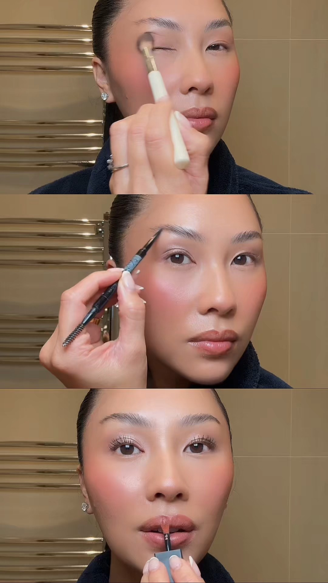 Rooted in Japanese tradition, powered by holistic innovation. A full face of @ShuUemura #Ad #shuuemura #ultime8 #paidlink #asiano1eyelashcurler