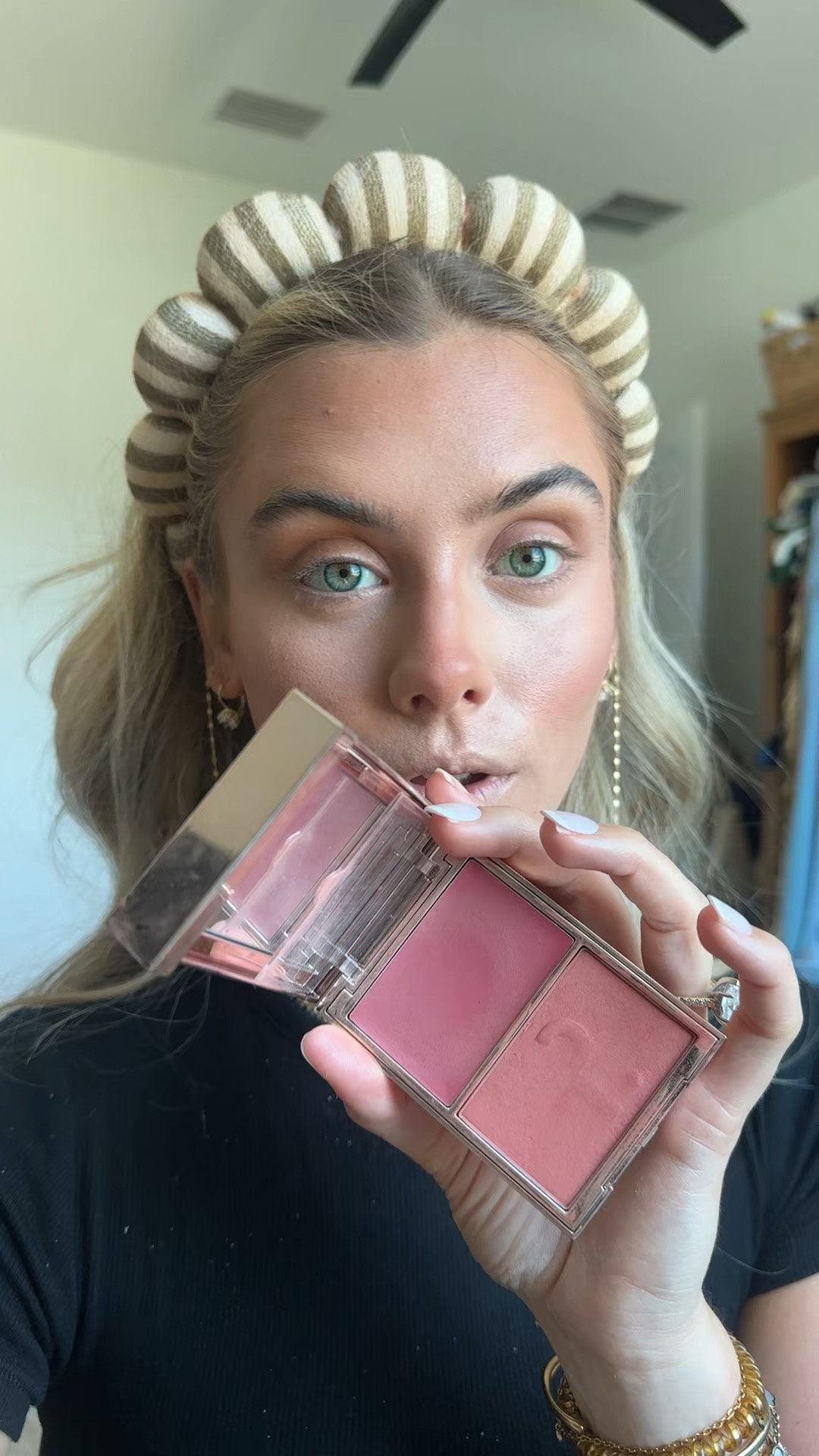 Patrick ta beauty blush. A viral duo compact of powder and cream blush formulas to achieve long-wearing bold color that melts into skin for a beautiful, radiant glow @patricktabeauty @Sephora  @Kohl's

#LTKgrwm #LTKselfcare #LTKBeauty