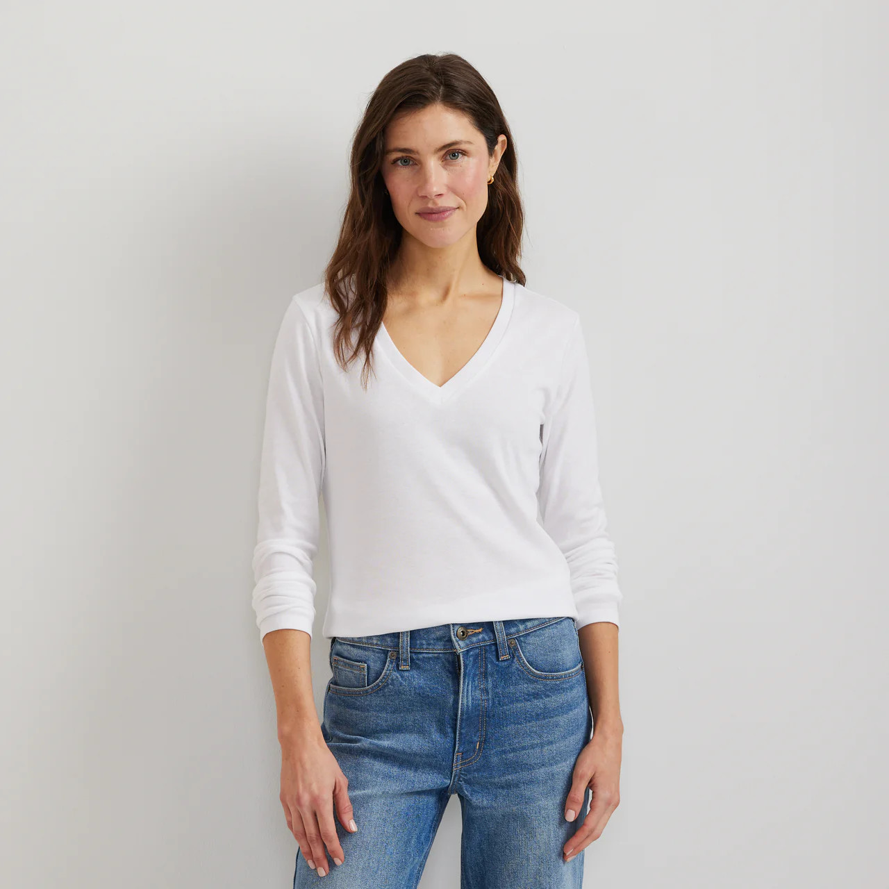 Eddie Bauer Women's Everyday LS V-Neck Tee | Eddie Bauer - US