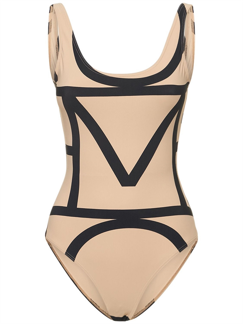 Monogram swimsuit - Toteme - Women | Luisaviaroma | Luisaviaroma