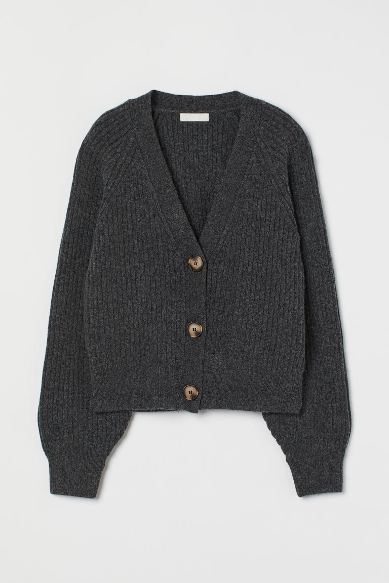 Rib-knit Cardigan | H&M (US)