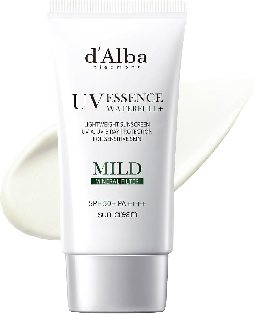 d'alba [ORIGINAL] MILD MINERAL SUNSCREEN SPF50+PA+++ Vegan, Chemical-Free for super sensitive and... | Amazon (US)