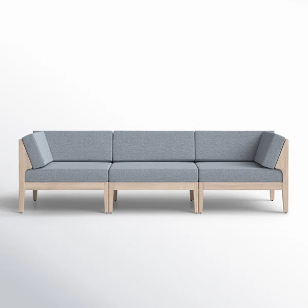 Jurgen 91'' Acacia Outdoor Sofa | Wayfair North America