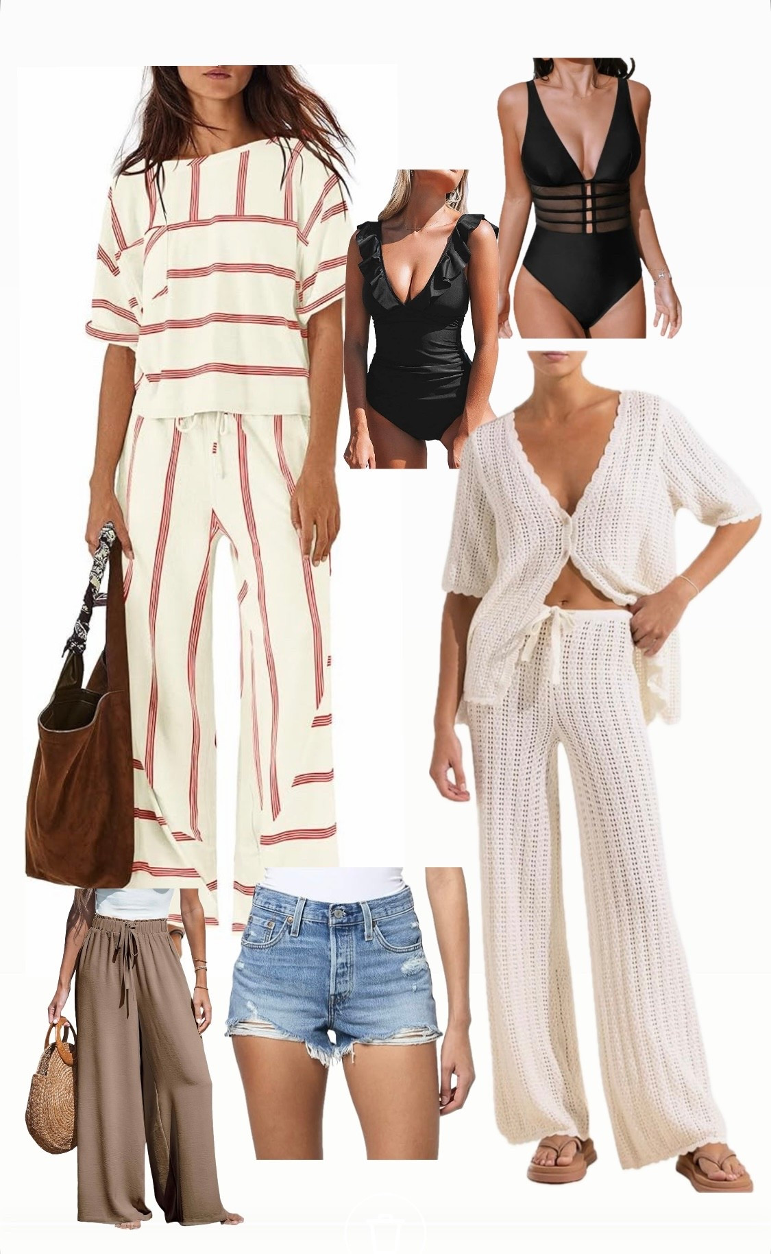 Beach finds ☀️ These swimsuits are perfect for the pool or beach. Just throw on a pair of shorts or pants and they instantly double as a cute top for the pool bar or restaurant.

#BeachStyle #VacationReady #PoolsideChic

#LTKActive #LTKSwim #LTKmomlife