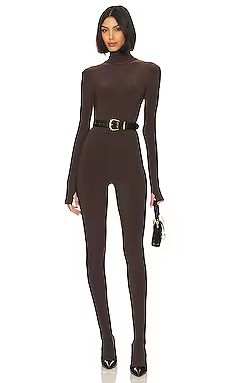 Slim Fit Turtle Catsuit With Footsie
                    
                    Norma Kamali | Revolve Clothing (Global)