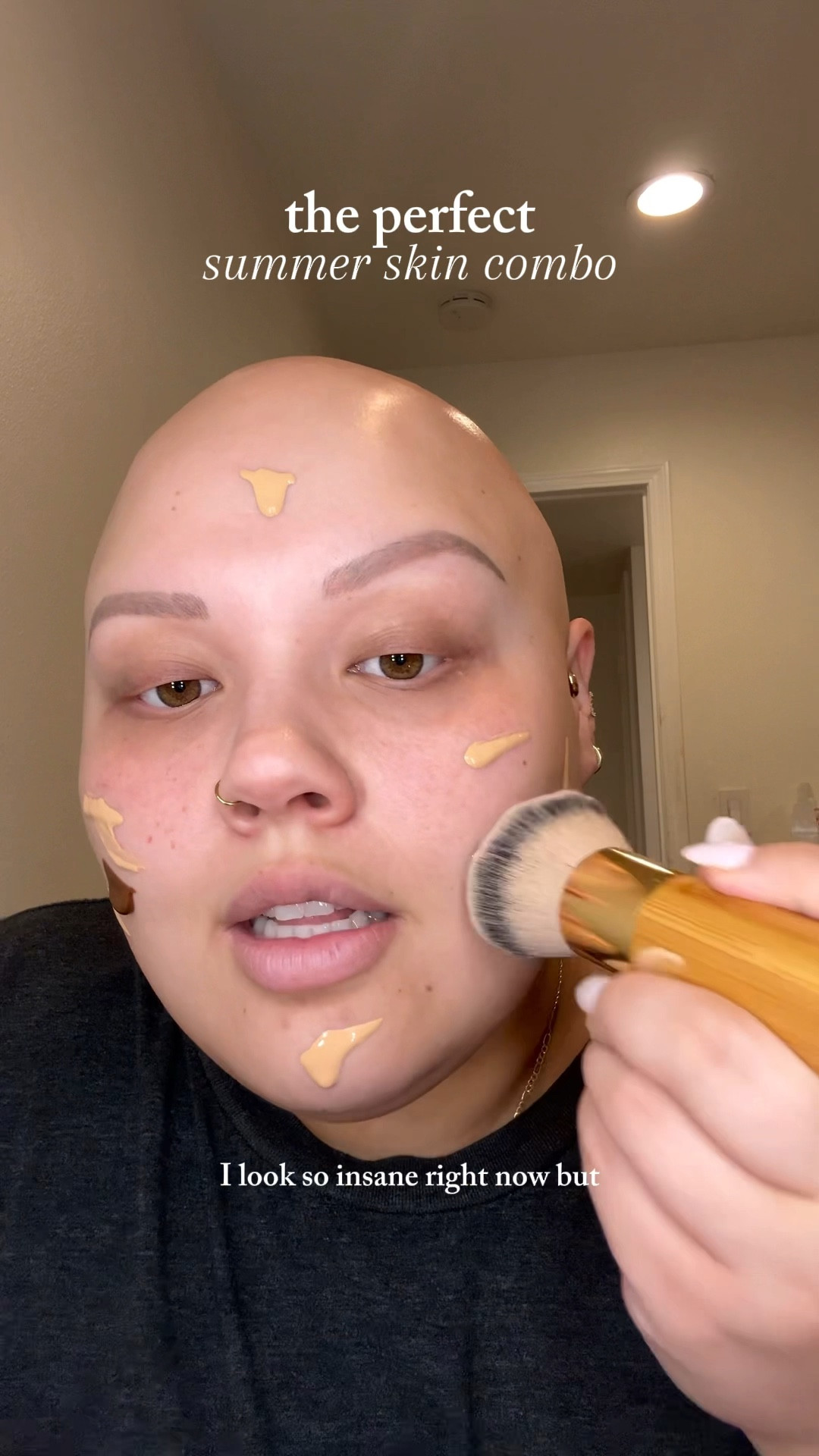 the best summer makeup hack! don’t buy a darker shade of foundation/ skin tint… just add in some hue drops 🤭☀️

#LTKbeauty #LTKfindsunder50 #LTKSeasonal