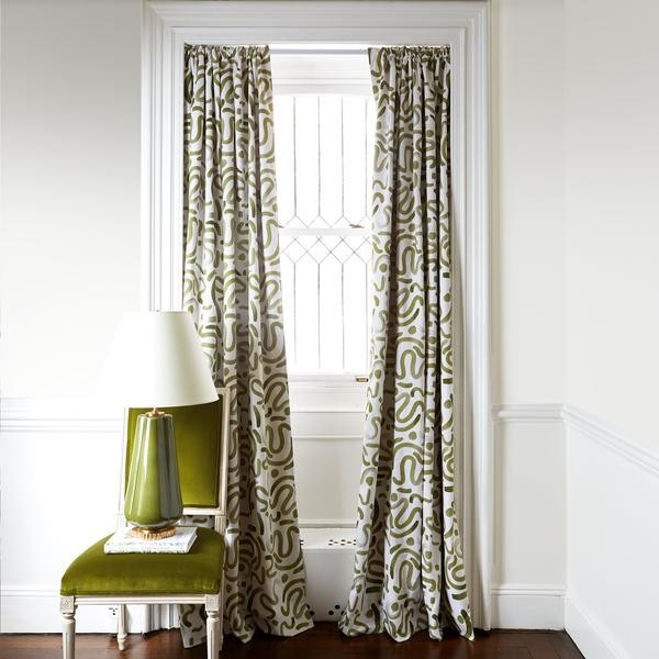 Hockney Moss Curtain | Pepper