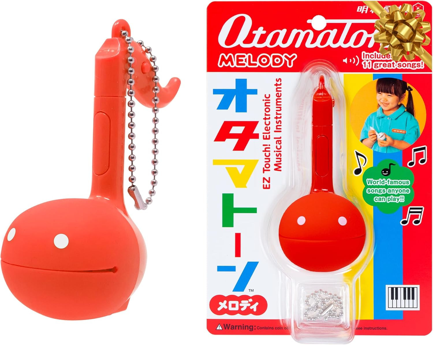 Otamatone Melody Series Japanese Electronic [Mini Size] Musical Toy [11 Pre-Programmed Songs] Por... | Amazon (US)