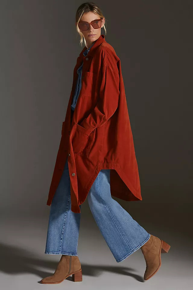 Pilcro Corduroy Duster | Anthropologie (US)