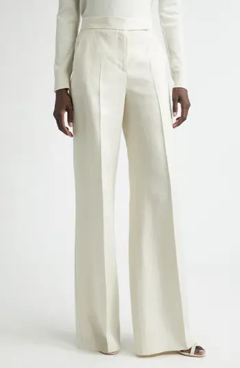 Badesse High Waist Wide Leg Linen Pants | Nordstrom