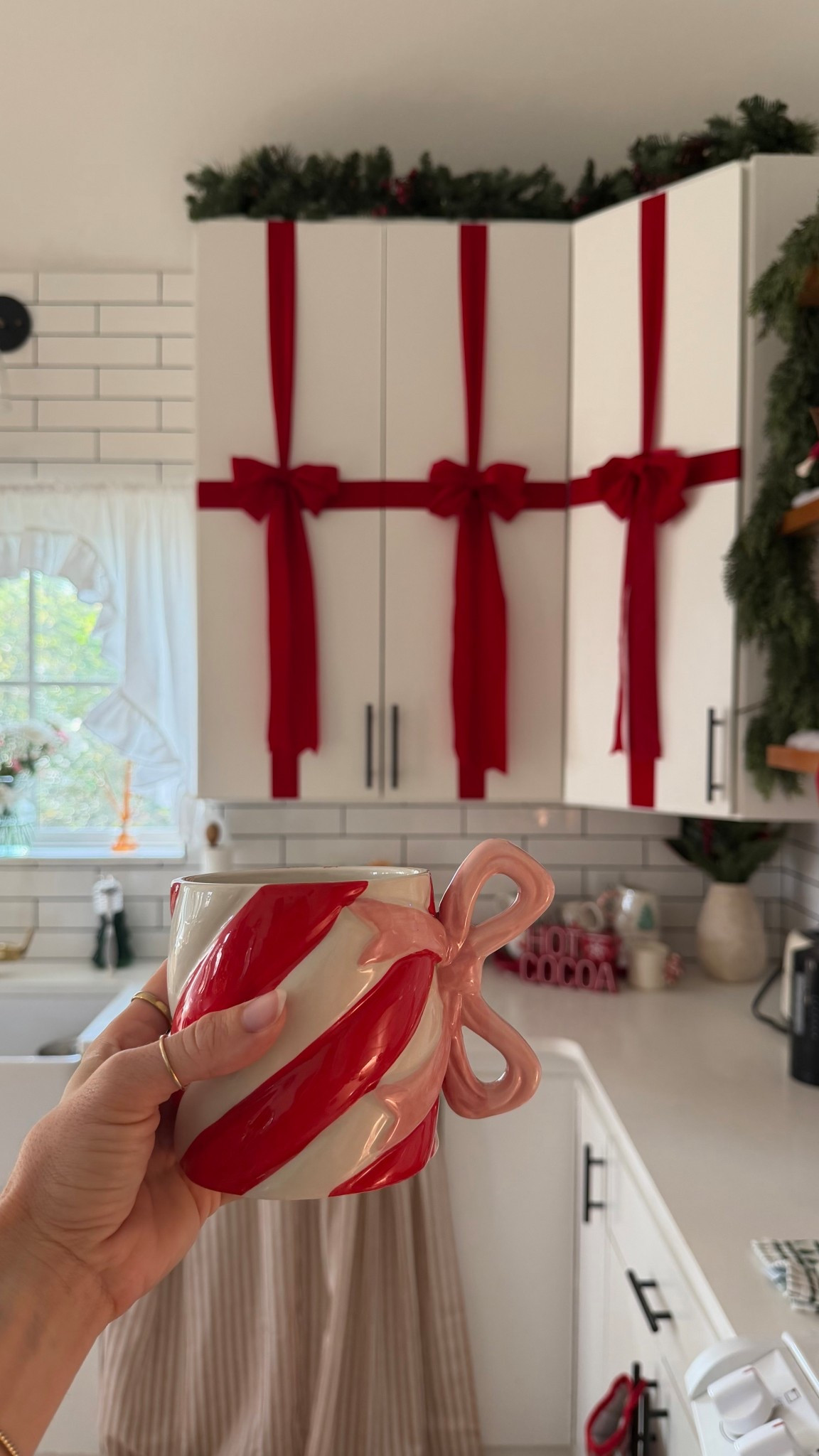 I love adding festive holiday touches to my kitchen! My exact mug is from Hobby Lobby (oos) so I linked some of my other favorites! ❤️🎀

#LTKGiftGuide #LTKHoliday #LTKSeasonal