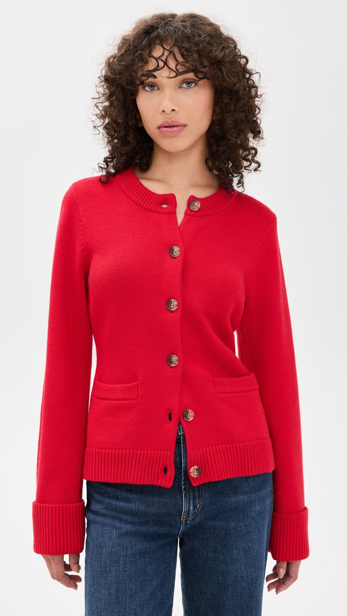 Button Front Knit Cardigan | Shopbop