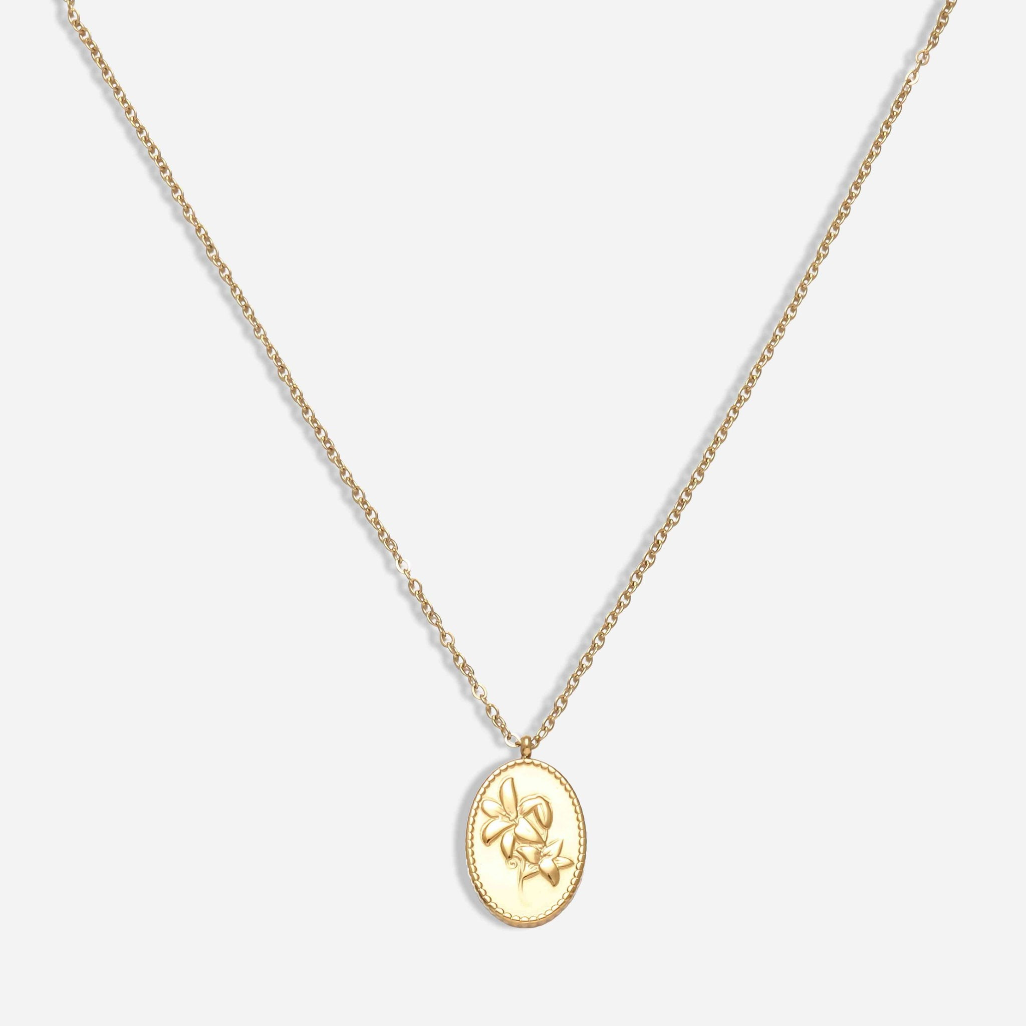 Easter Lilly Pendant Necklace | Victoria Emerson