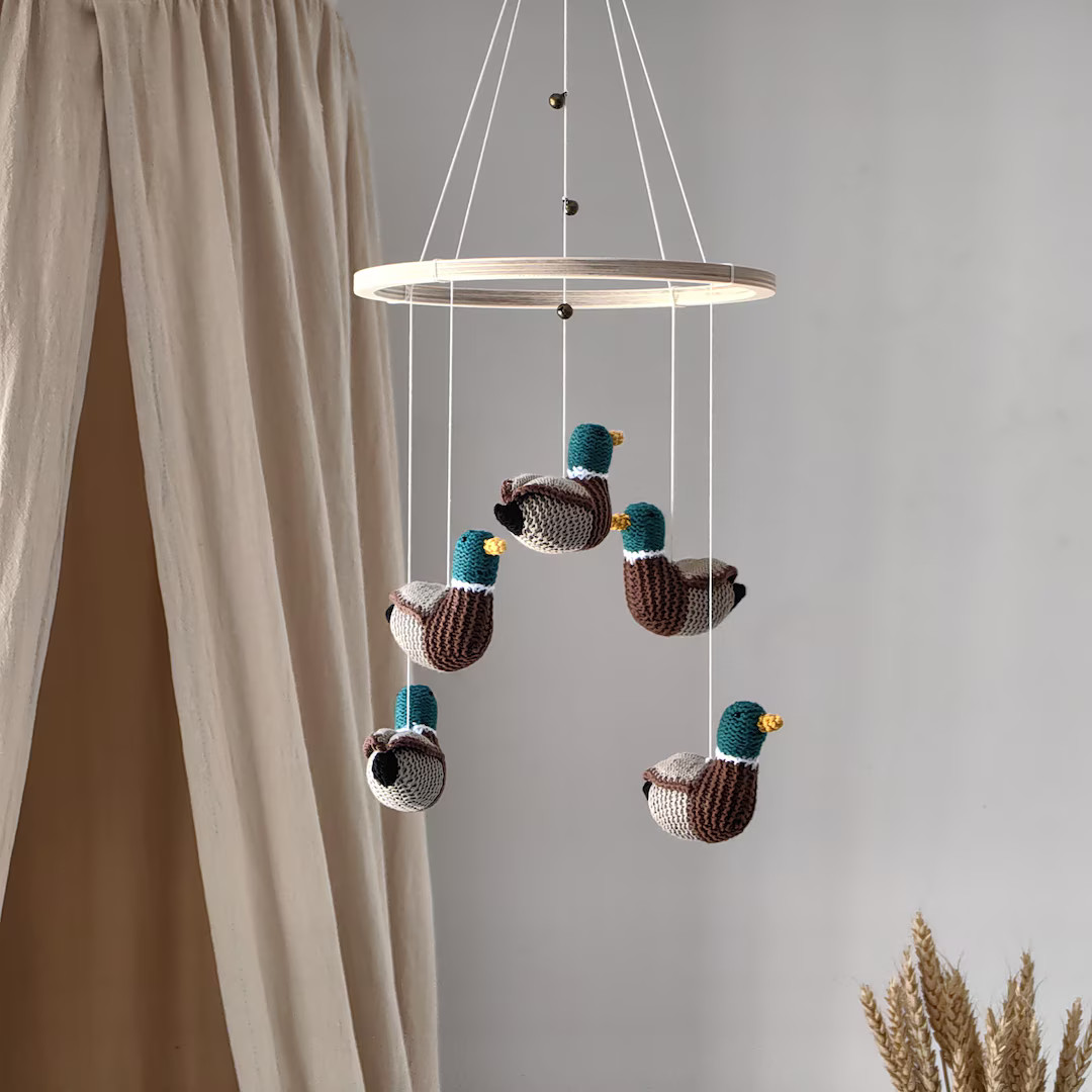 Hunting Baby Mobile, Duck Nursery Mobile, Baby Shower Decor - Etsy | Etsy (US)