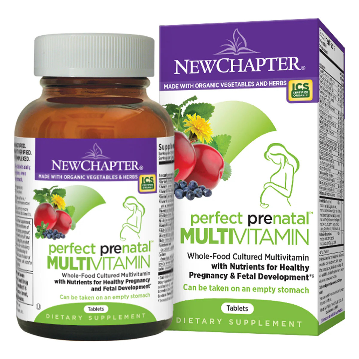 New Chapter Perfect Prenatal Multivitamin (192 count) #10065626 | Smallflower