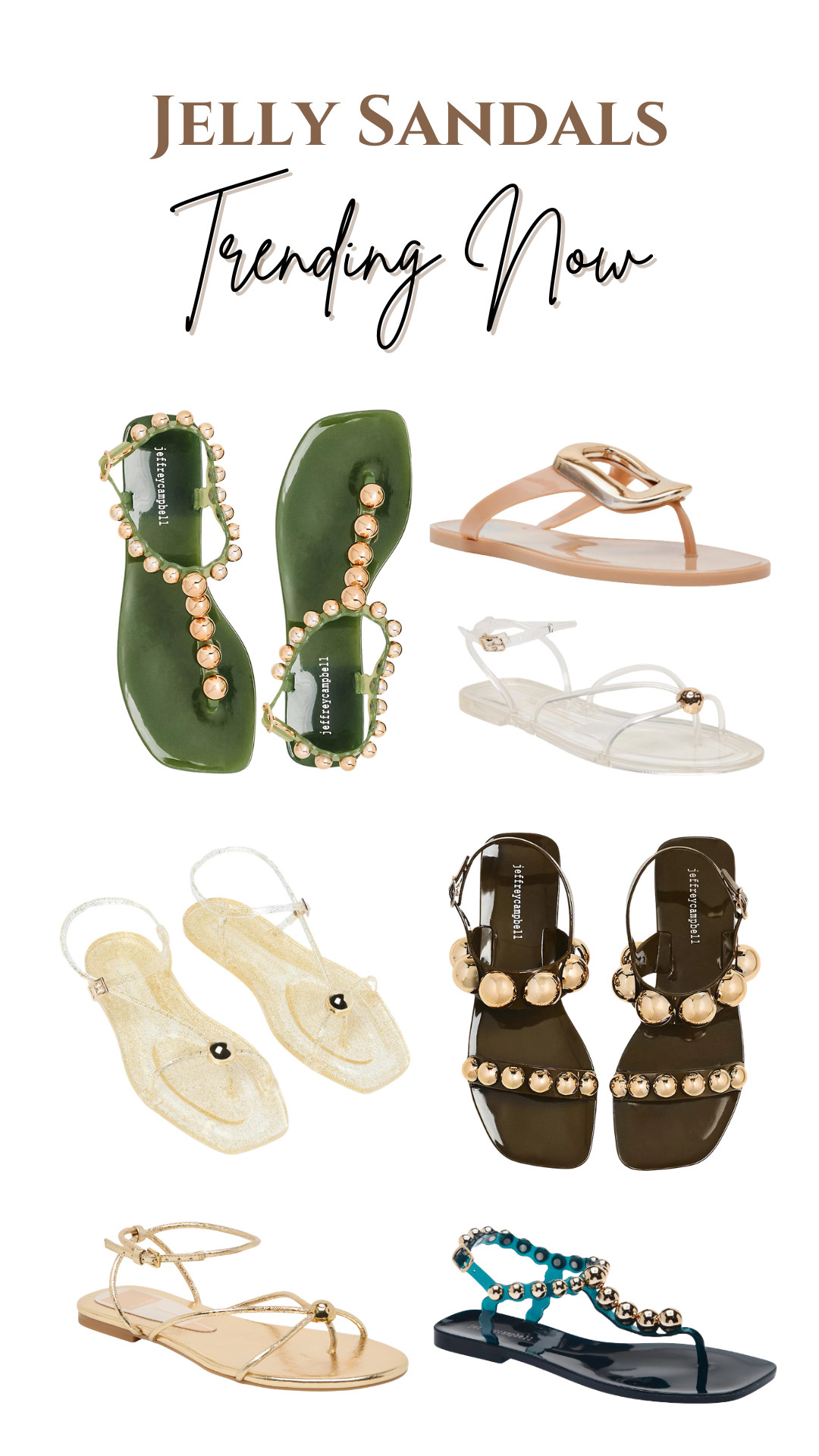 Trending jelly sandals with elevated details ✨Such a fun trend for the season!

#JellySandals #TrendingNow #SummerStyle #VacationStyle #SandalTrend #SummerFashion #LTKStyle #LTKFinds #WarmWeatherStyle #ChicStyle #BeachVacation #FashionTrends #StatementSandals #ResortWear #AffordableStyle 

 #LTKootd #LTKActive