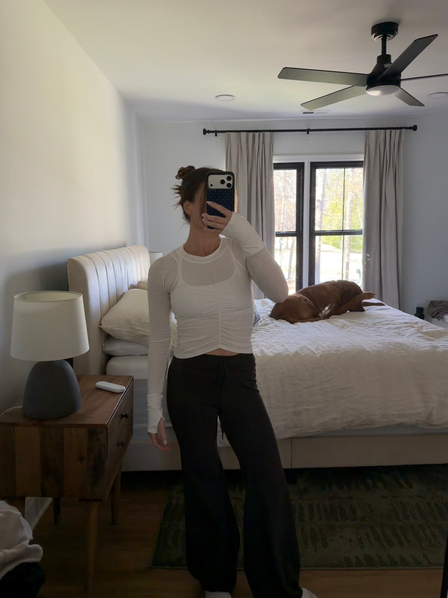 Pilates outfit of the day 
XS in both! 

#LTKPetite #LTKfitnessgoals #LTKootd