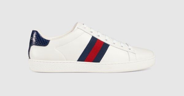 Ace leather sneaker | Gucci (US)