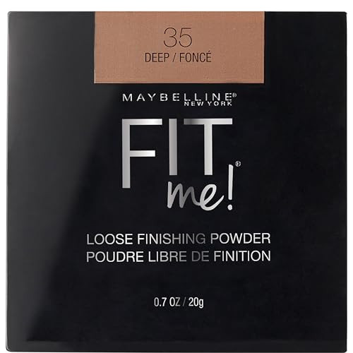 Maybelline Fit Me Loose Setting Powder, Face Powder Makeup & Finishing Powder, Deep, 1 Count | Amazon (US)