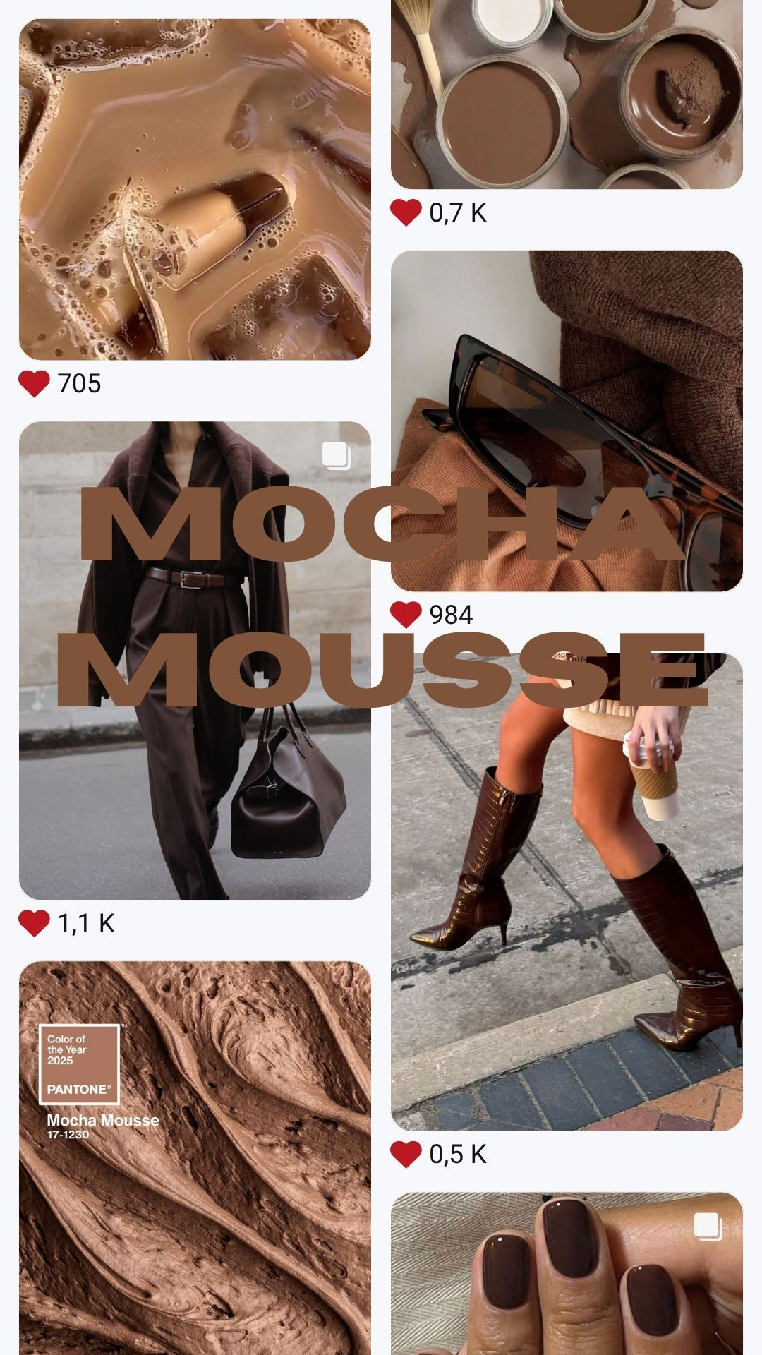 trending color this year: mocha mousse!

trending. style tip. color inspo 

 #LTKSeasonal #LTKStyleTip