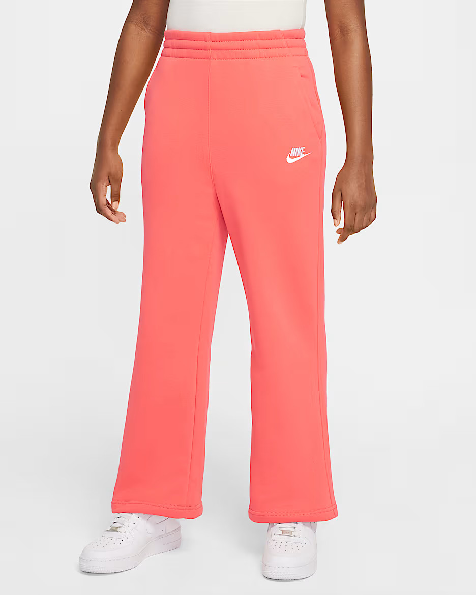 Nike Sportswear Club Fleece Girls' Wide-Leg Pants | Nike (US)
