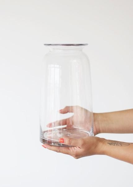 Everyday Clear Glass Floral Vase - 11.25" | Afloral (US)
