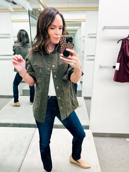 Love this utility jacket from the #nsale - runs oversized and under $100!

#LTKxNSale #LTKunder100