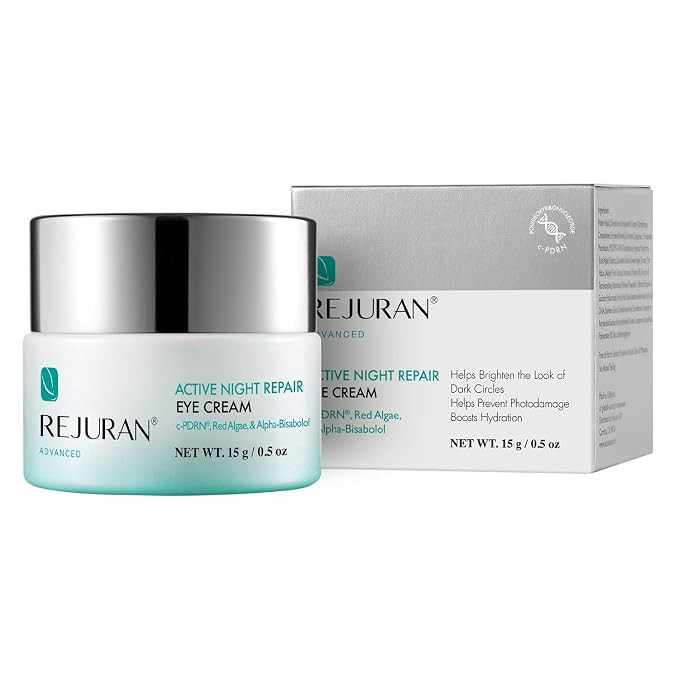 REJURAN Advanced Active Night Repair Eye Cream - Overnight Gel for Fine Lines, Wrinkles, Dark Cir... | Amazon (US)