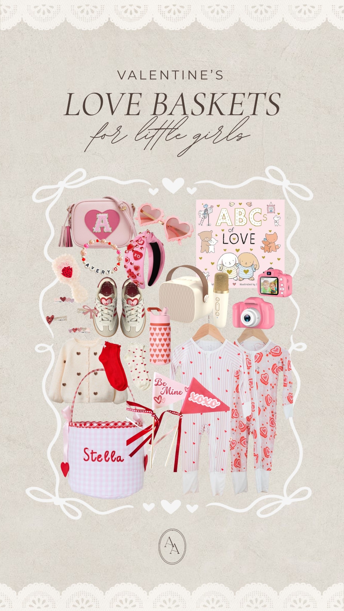 Valentine’s Day love baskets for little girls 💗 such a fun & cute way to give your little loves some special things like pjs, toys, books, treats, etc! 

Gift guide for girls // toddler girl gifts // valentines day // valentines basket ideas 

#LTKKids #LTKSeasonal #LTKValentine