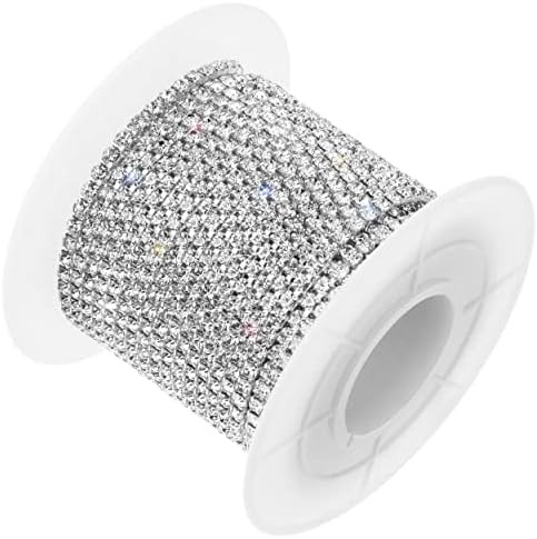 Mr. Pen- Crystal Rhinestone Close Chain, 1 Roll 11 Yard, 2mm Rhinestones, Silver Rhinestones for ... | Amazon (US)
