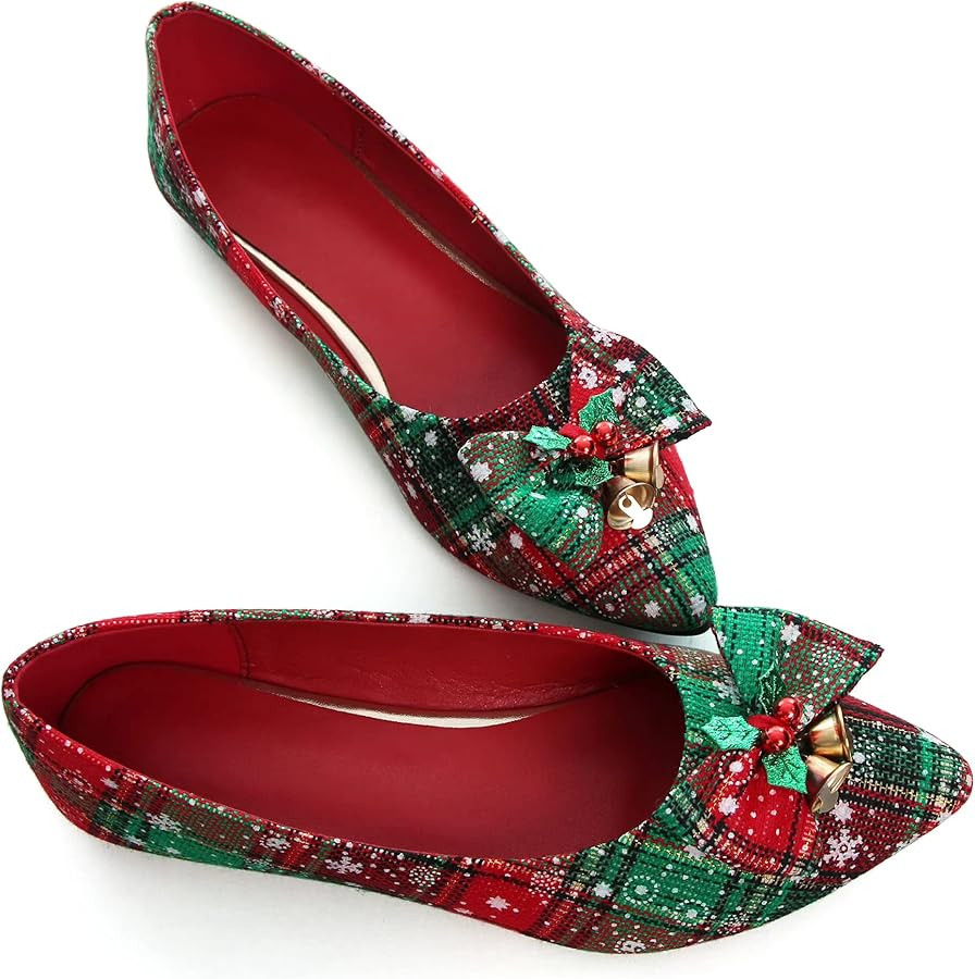 SAILING LU Ballet Flat for Women Candy Color Round Toe Soft Dressy Flats Shoes Wear to Work Slip ... | Amazon (US)