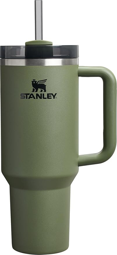Stanley Quencher H2.0 Tumbler with Handle and Straw 40 oz | Flowstate 3-Position Lid | Cup Holder... | Amazon (US)