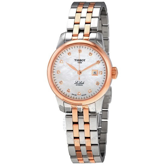 Tissot Le Locle Automatic Diamond Ladies Watch T006.207.22.116.00 | Jomashop.com & JomaDeals.com
