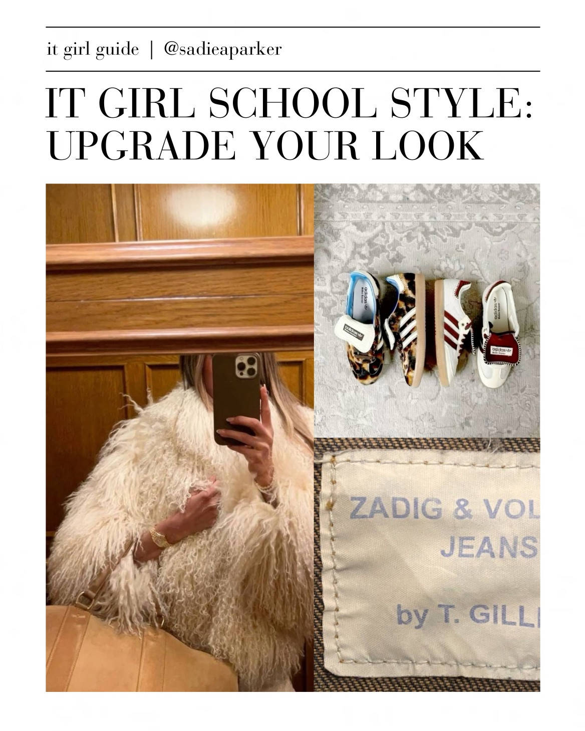 It Girl School Style | The pieces featured are linked, shop now to upgrade your look!

#LTKU #LTKSeasonal #LTKStyleTip