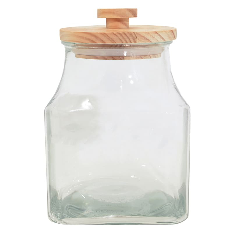 Glass Storage Jar, Large | At Home