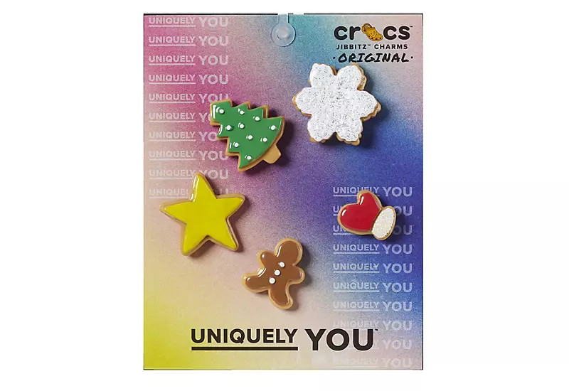 Crocs Unisex 3d Mini Cookie Tin 5 Pack Jibbitz - Assorted | Rack Room Shoes