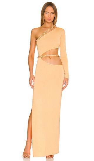 The Manroe Dress in Marigold | Revolve Clothing (Global)