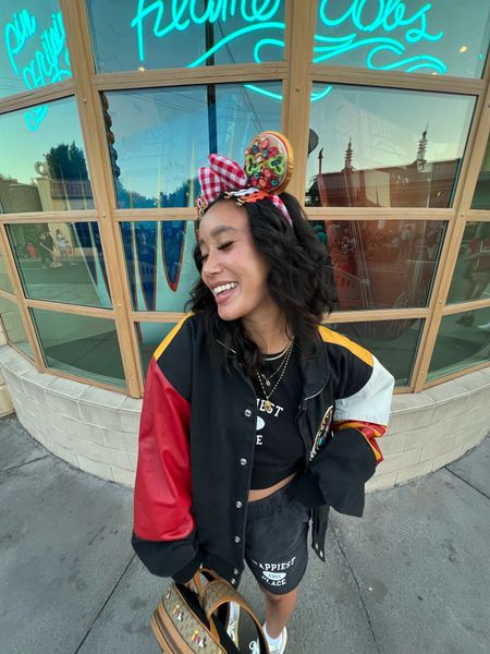 casual Disney night outfit! So many questions on this jacket and found it on eBay! 👀❣️ it’s rare and sells out fast! 

#LTKSeasonal #LTKstyletip #LTKfit