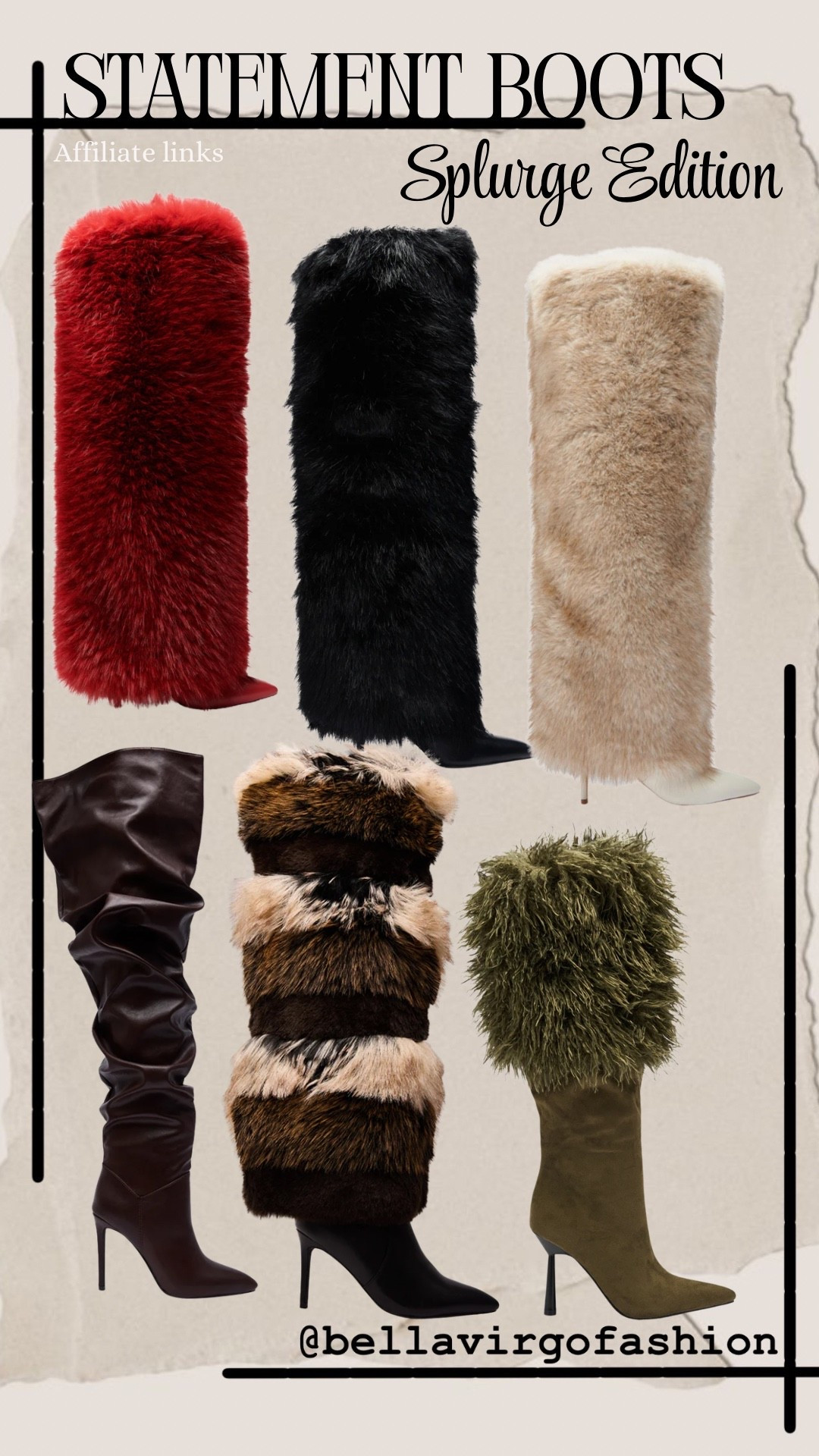 Stunning!!! Statement boots are practically the entire outfit! I’m loving the multi colored chocolate one!! #boots #winterboots 

#LTKootd #LTKSeasonal #LTKHoliday