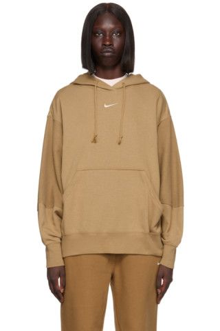 Brown Sportswear Everyday Modern Hoodie | SSENSE