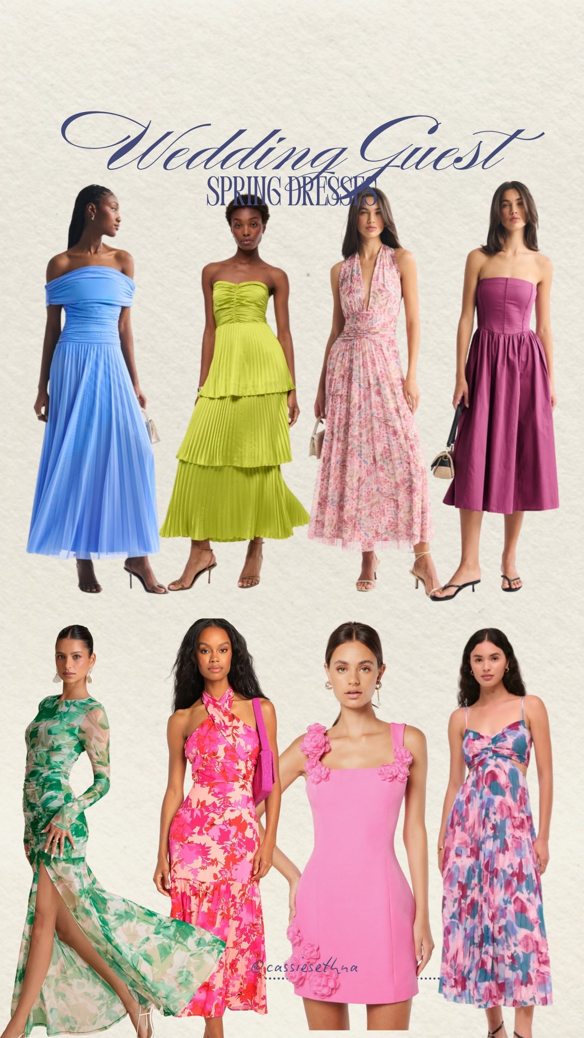 Wedding guest dresses for spring! 

#LTKWedding #LTKSeasonal #LTKootd