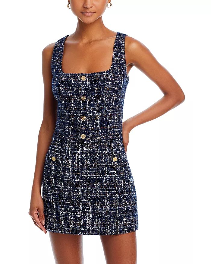 AQUA Tweed Sleeveless Top - Exclusive Women - Bloomingdale's | Bloomingdale's (US)