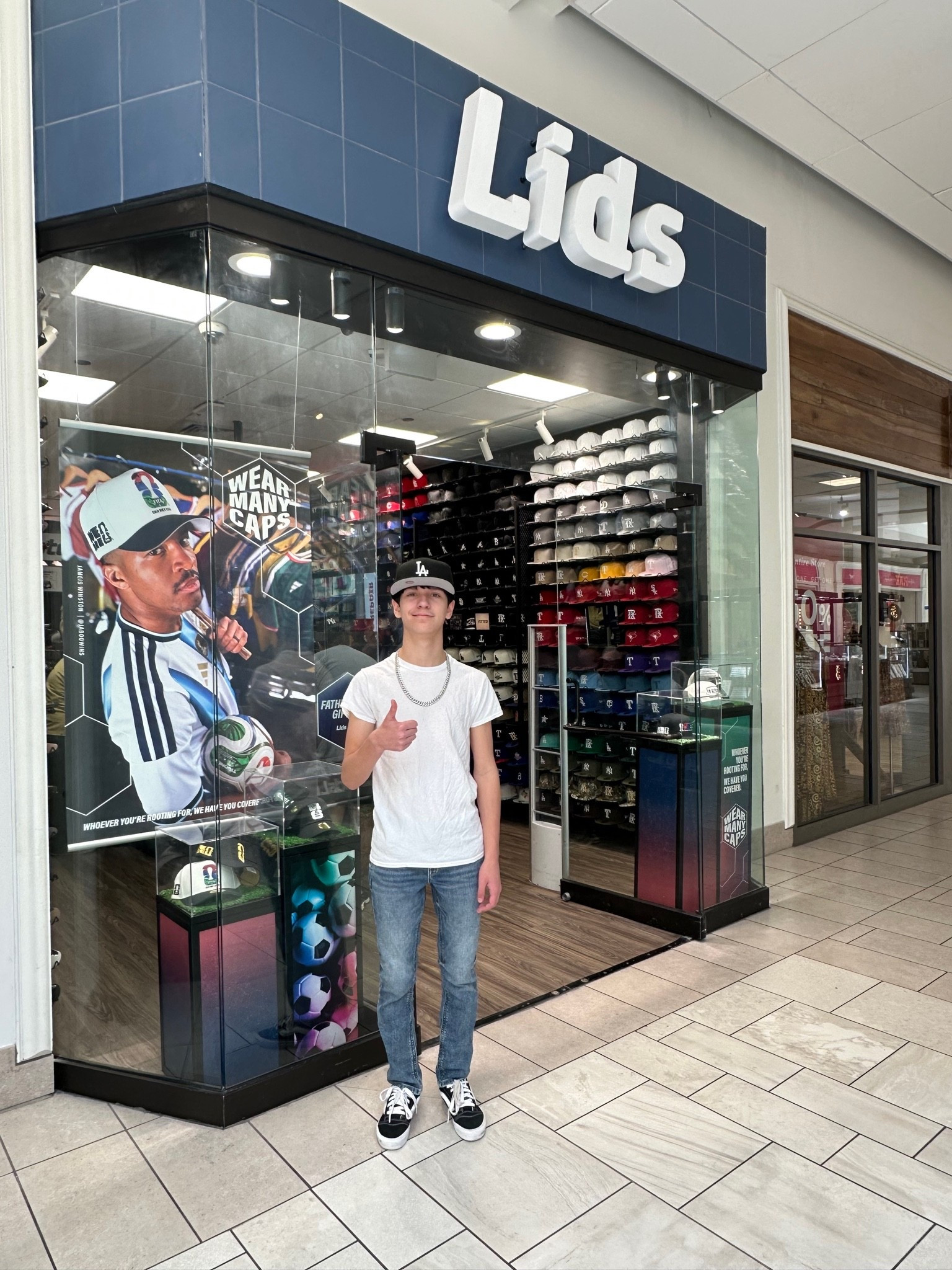 My 15 yr old sporting his new LA BASEBALL HAT 🧢 today

#LTKSaleAlert #LTKMens