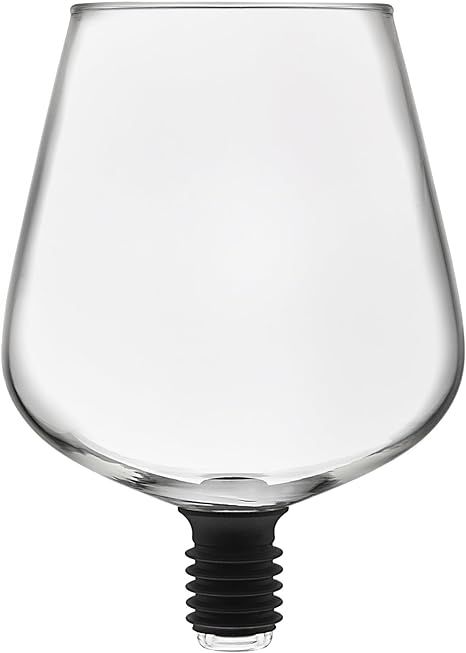 Godinger ChugMate Wine Glass Topper, Goblet to Drink Straight from The Bottle, The Original, 1 Co... | Amazon (US)