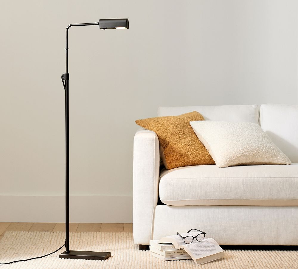 Sherman Petite Task Floor Lamp | Pottery Barn (US)