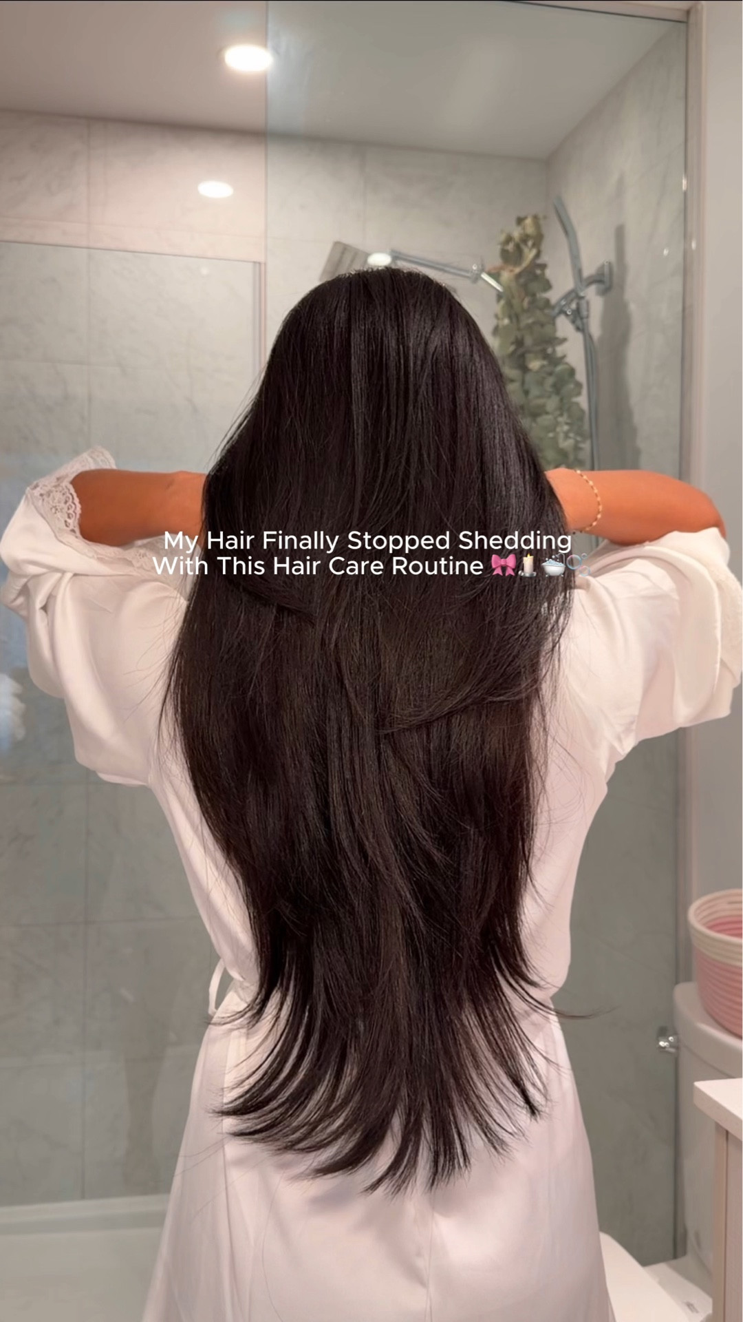 My Hair Finally Stopped Shedding With This Hair Care Routine 🎀🕯️🛁🫧

#LTKmorningroutine #LTKBeauty #LTKgrwm