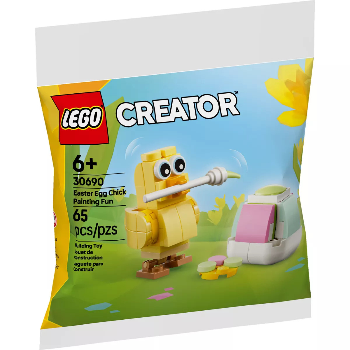 LEGO Creator Easter Egg Chick Painting Fun Building Kit 30690 | Target