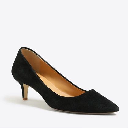 Esme suede kitten heels | J.Crew Factory