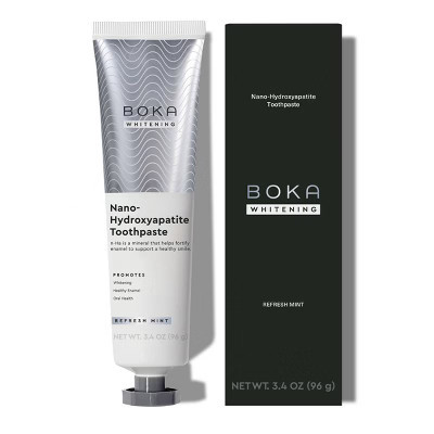 Boka Whitening- Fluoride Free- Nano Hydroxyapatite Toothpaste - 3.4oz | Target