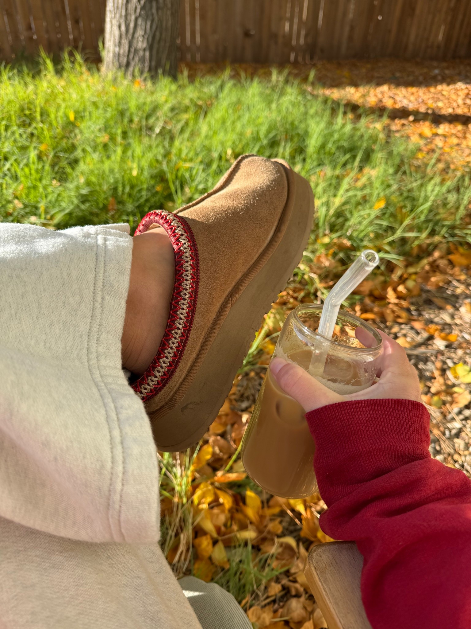 Cozy fall morning ✨🍂☕️

#LTKSeasonal #LTKShoeCrush